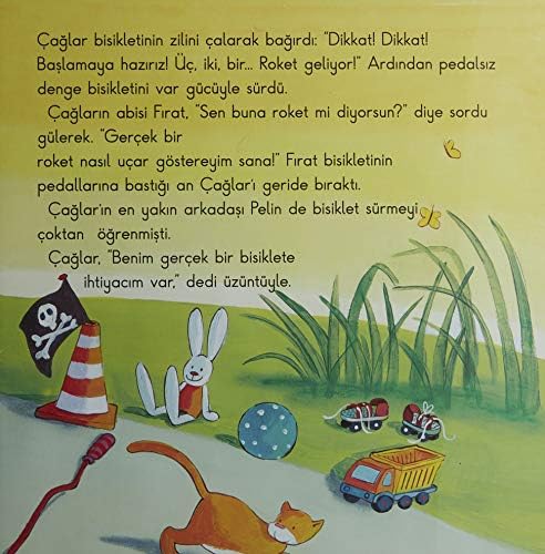 Alternative view of Çağlar Bisiklet Sürmeyi Öğreniyor: İlk Okuma Kitabım