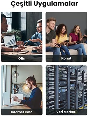 CAT7 U/FTP Flat Ethernet Kablosu 5 Metre - Görsel 3