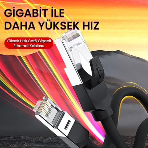 Alternative view of Cat6 1000Mbps Gigabit FTP Ethernet Ağ Kablosu 10 Metre