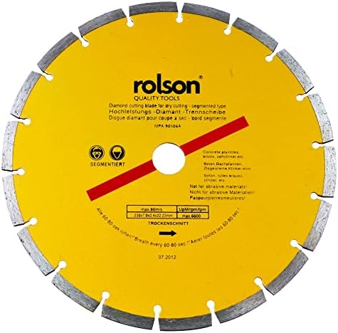 Alternative view of 24397 230 mm Diamnod Tipped Segmented Blade