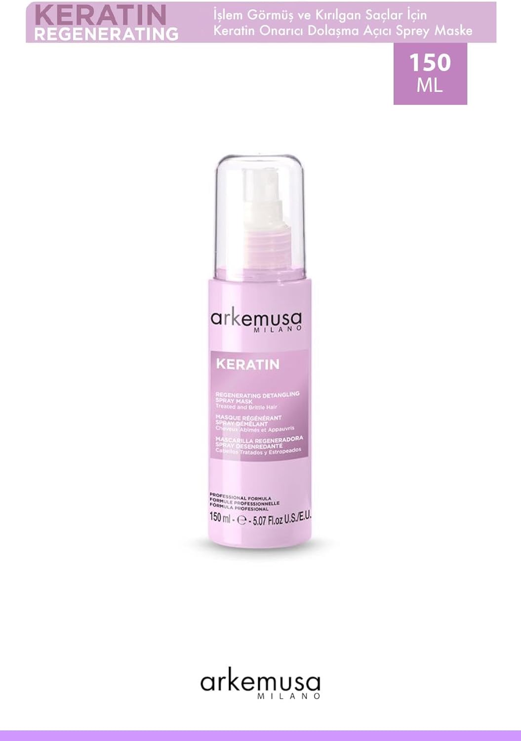 Alternative view of Regenerating Detangling Spray Maske 150ml