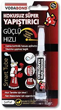 53.05.005 Hızlı Yapıştırıcı, 10g, Kokusuz, Şeffaf