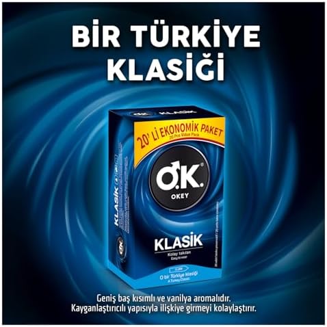 Klasik Ekonomik Prezervatif 20 Adet