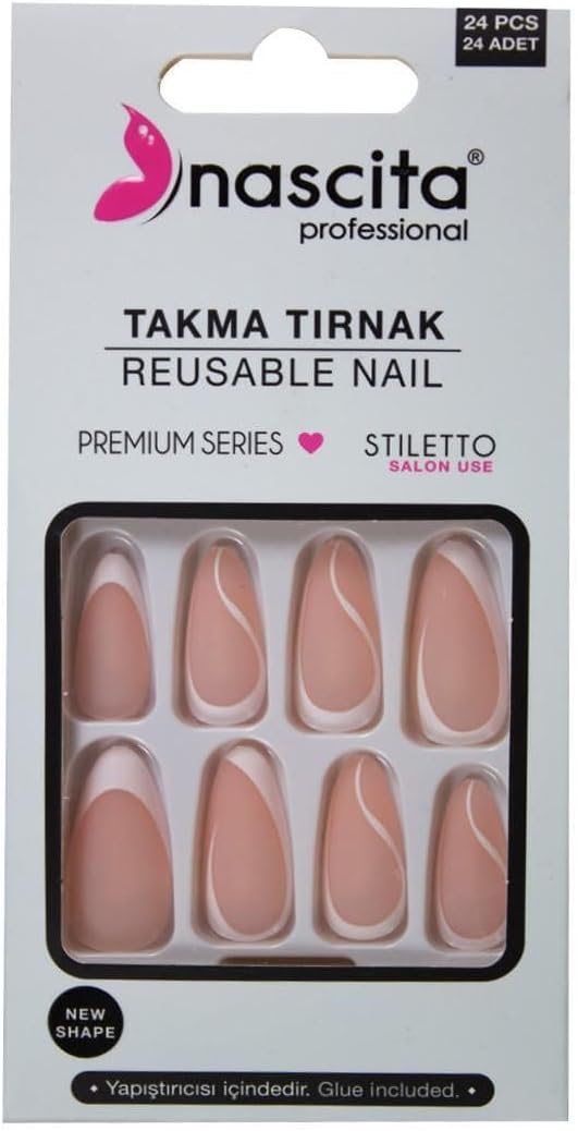 Mat Stiletto Tırnak - 204