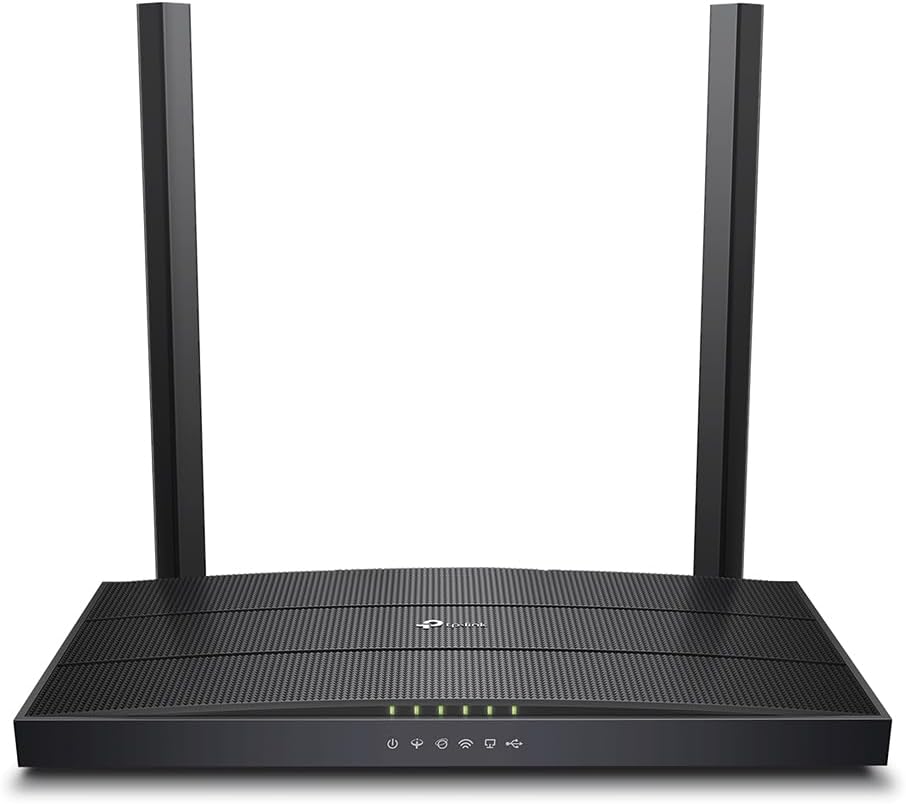 VR400, AC1200 Mbps Kablosuz Dual-Band MU-MIMO Fiber Destekli VDSL/ADSL Modem Router, 4 Gigabit LAN Portları + 1 USB 2.0 Port, Beamforming, Uygulaması ile Kolay Kurulum