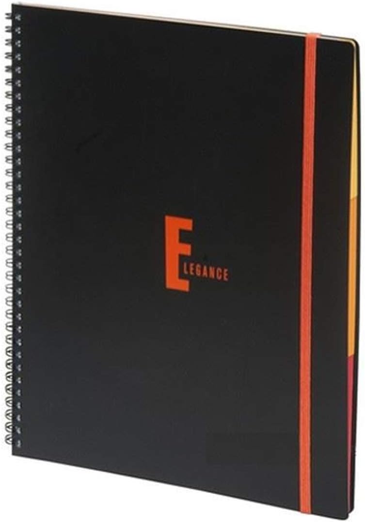 Alternative view of Elegance A4 Defter Çizgili 160 Sayfa Spiralli