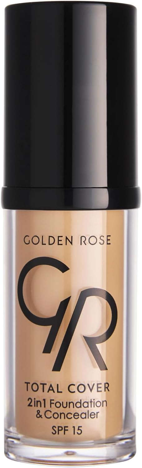 Total Cover 2 in 1 Foundation & Concealer Fondöten ve Kapatıcı No: 021