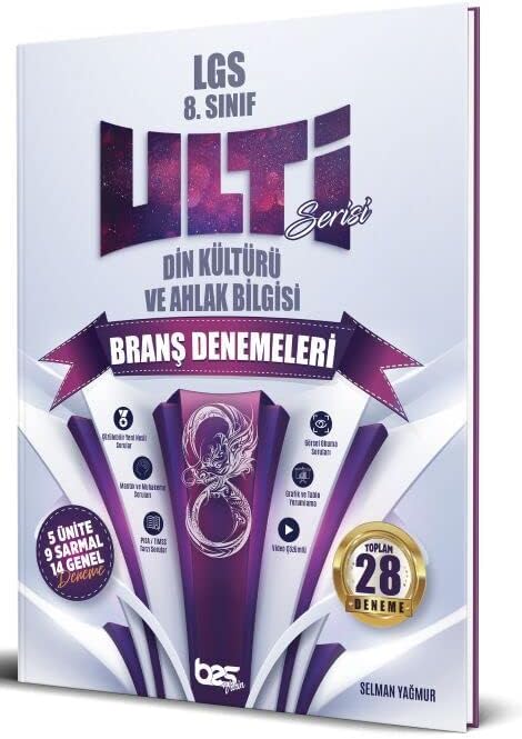 8. Sınıf LGS Din Kültürü ve Ahlak Bilgisi Ulti Serisi Denemeleri