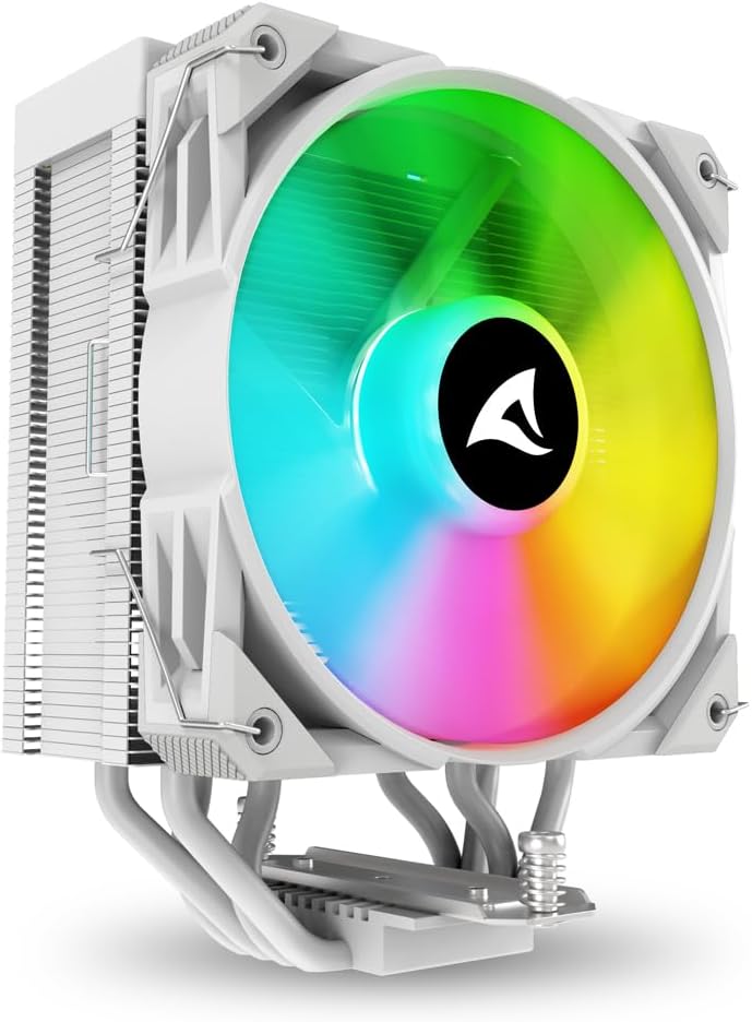 FAN CPU FAN AMD/INTEL RGB A40 RGB WHITE - Görsel 3