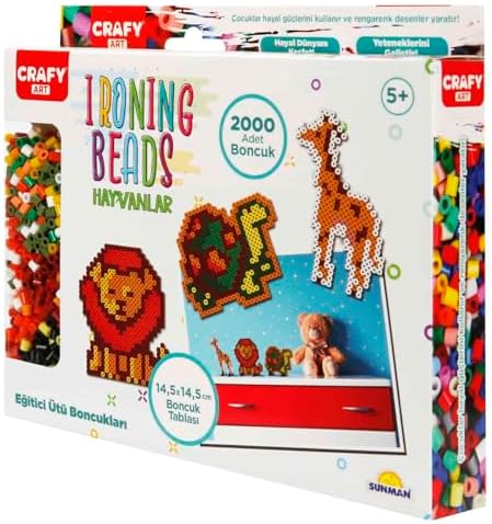 Crafy Hobi Boncuk Aktivite Set Hayvanlar