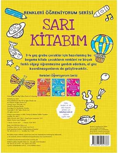 Alternative view of Renkleri Öğreniyorum Serisi - Sarı Kitabım