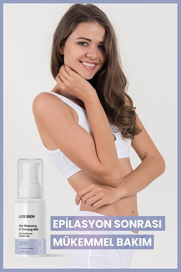 Luis Bien Epilasyon Sonrası Nemlendirici ve Tüy Azaltıcı İnceltici Süt 50 ml