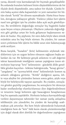 Alternative view of Modern Dünyanın Bunalımı