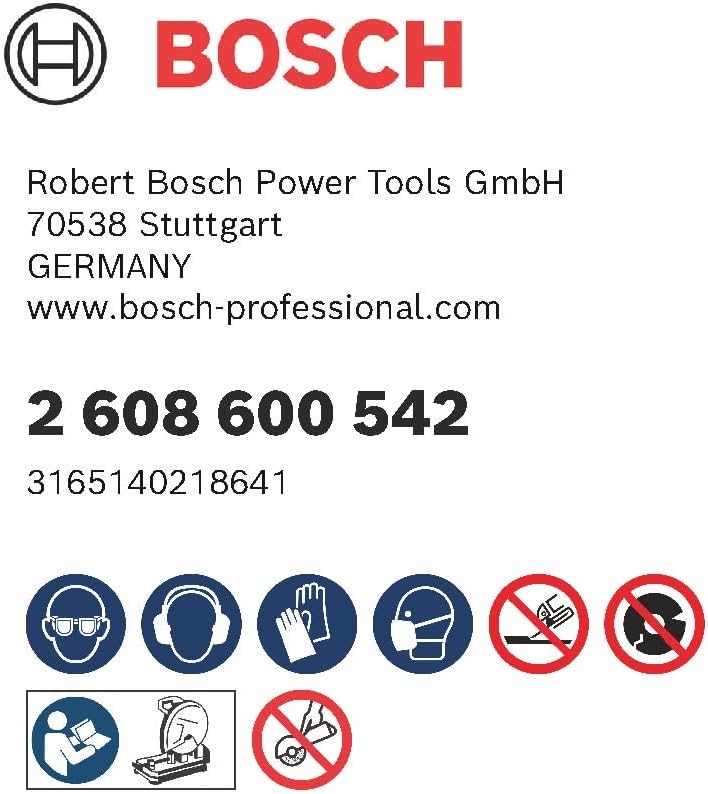 Accessories Professional 1 x kesme diski, düz uzman, metal için (metal, çelik, A 36 R BF, çap 300 mm, 2,8 mm, açılı taşlama makinesi aksesuarı) - Görsel 3