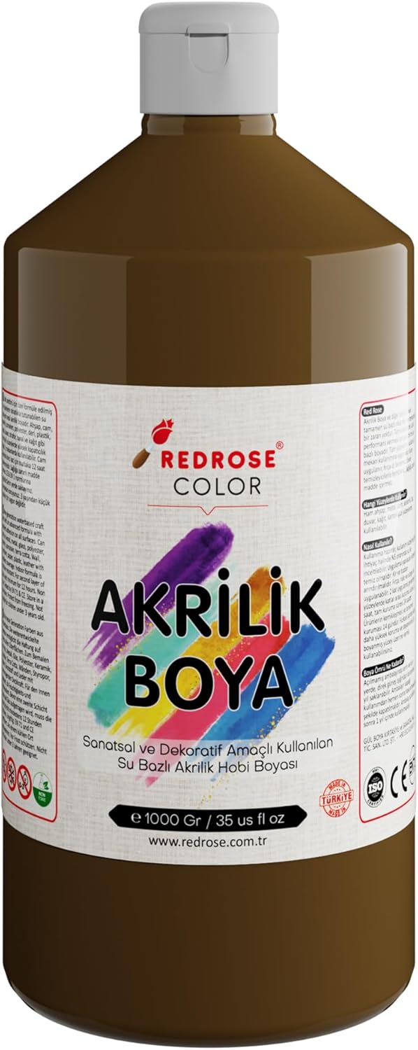Alternative view of Açık Kahverengi Akrilik Boya 1000 gr