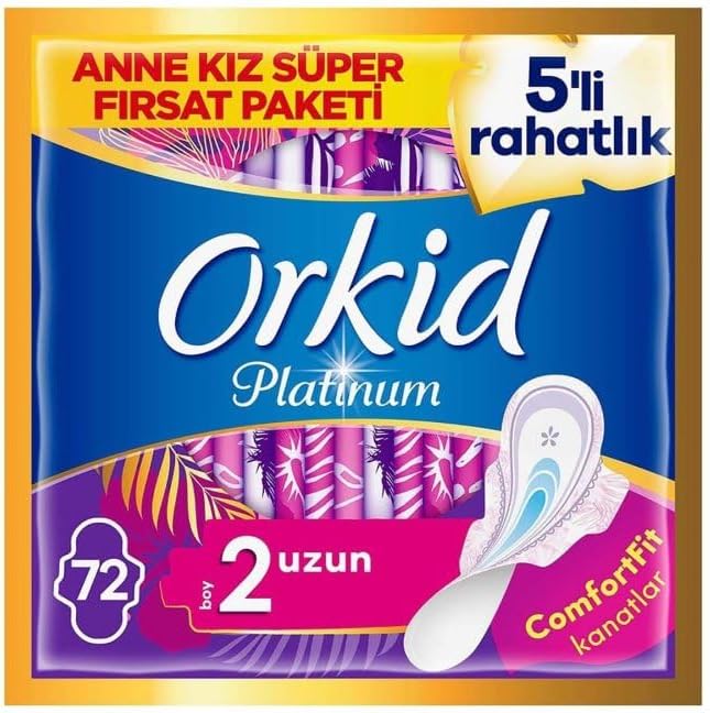 Alternative view of Platinum Anne Kız Paketi Uzun Hijyenik Ped 72 Adet