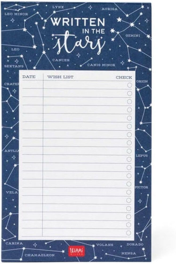 Alternative view of Notepad Stars