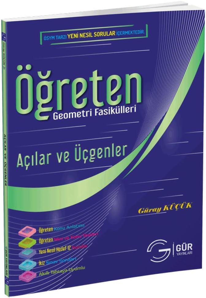 Öğreten Matematik Fasikülleri - Açılar ve Üçgenler Konu Anlatımlı