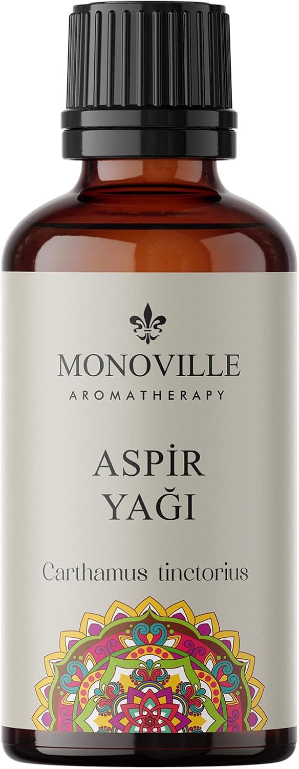 Aspir Yağı 30 ml Soğuk Sıkım%100 Saf ve doğal (Safflower Oil)