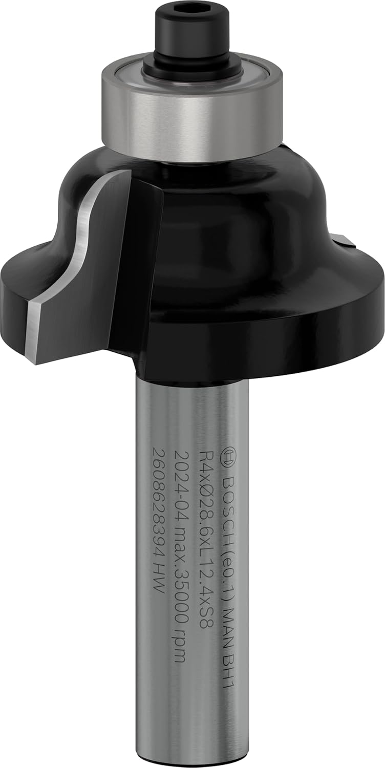 2 608 aksesuarı 628 394 profil freze B 8 mm, R1 4 mm, B 8 mm, L 12,7 mm, G 54 mm - Görsel 3