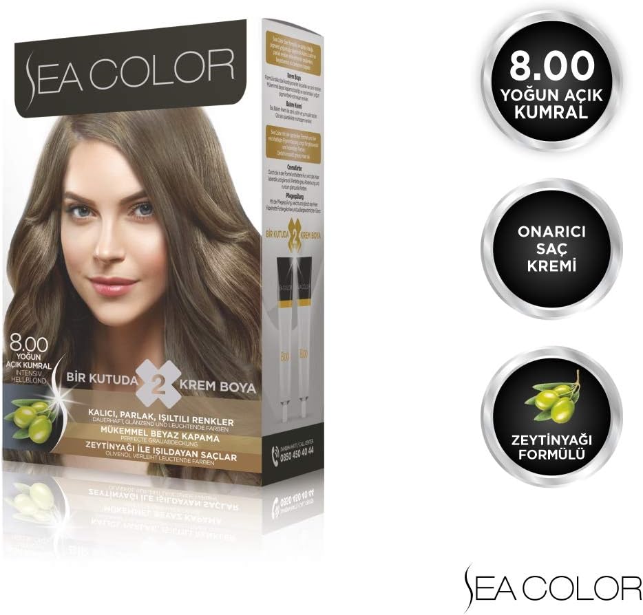 8.00 Yoğun Açık Kumral 5 Paket