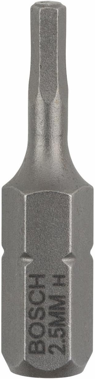 Professional Altıgen vidalar için ekstra sert uç (HEX2,5; Uzunluk: 25 mm, 3 adet) - Görsel 2