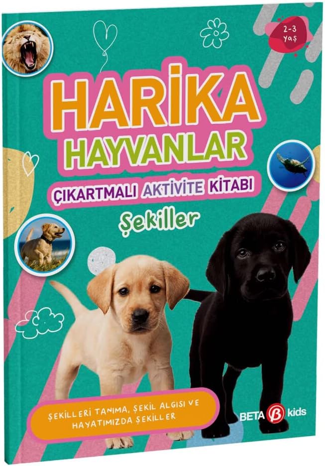 Harika Hayvanlar - Çıkartmalı Aktivite Kitabı (Kapak değişebilir)