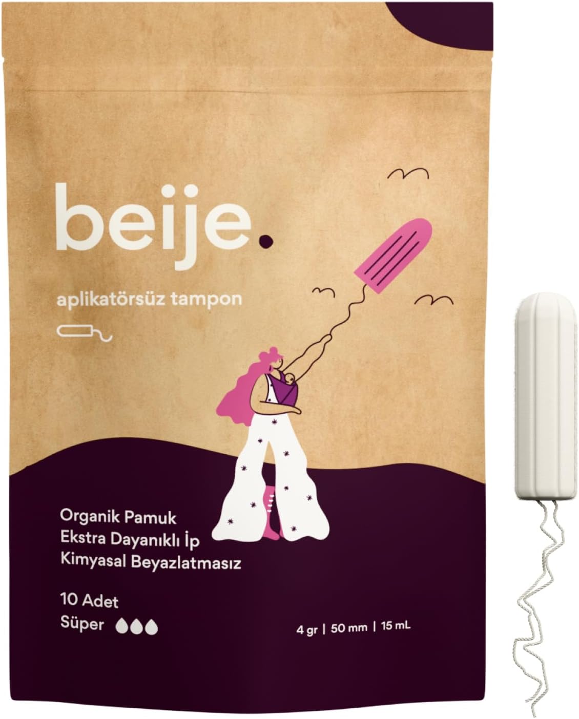 10'lu Süper Tampon