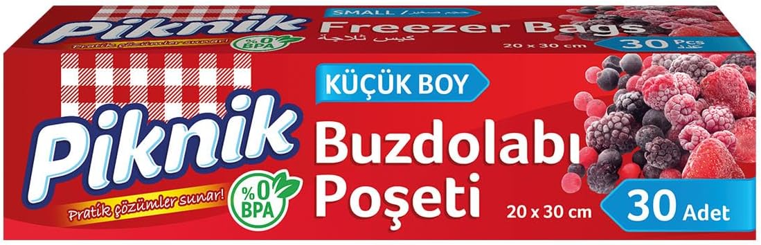 Piknik Buzdolabı Poşeti Küçük 30'lu