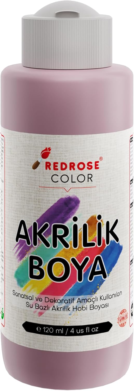 Açık Pembe Akrilik Boya 120 ml