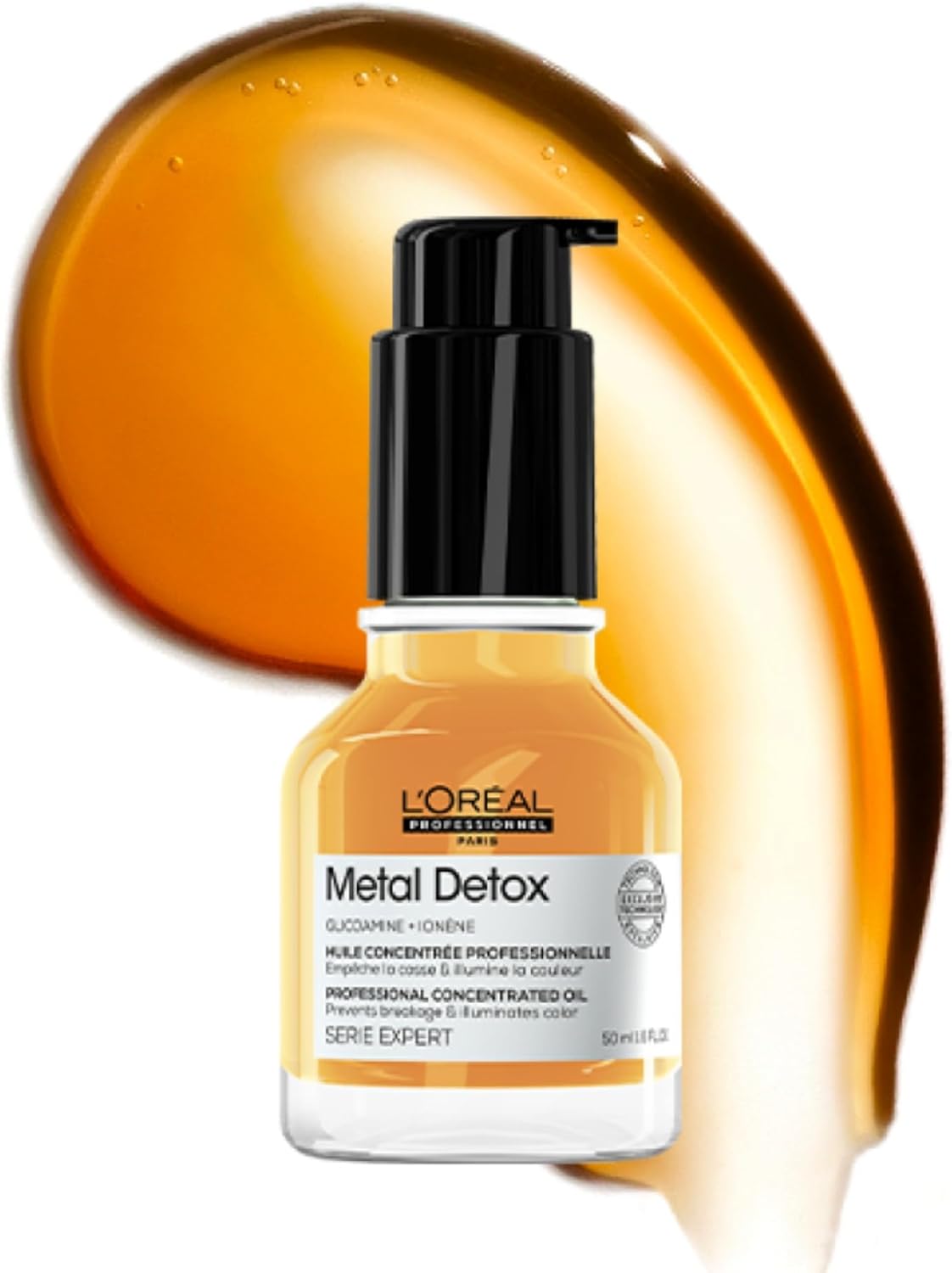 Alternative view of Professionnel Serie Expert Metal Detox Oil Konsantre Saç Bakım Yağı 50 ml - Parlaklık ve Kırılma Karşıtı Bakım