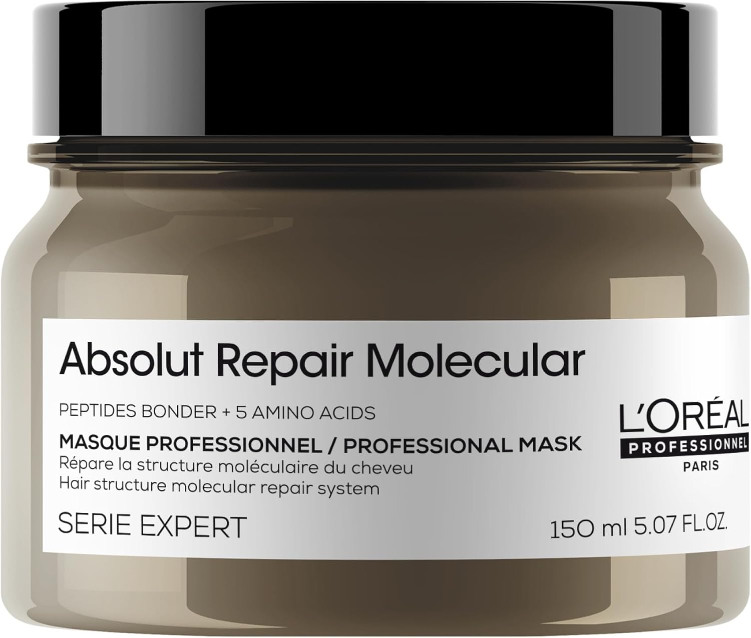 Professionnel Paris Serie Expert Absolut Repair Molecular Yıpranmış Saçlar İçin Durulanmayan Maske 150 Mililitre