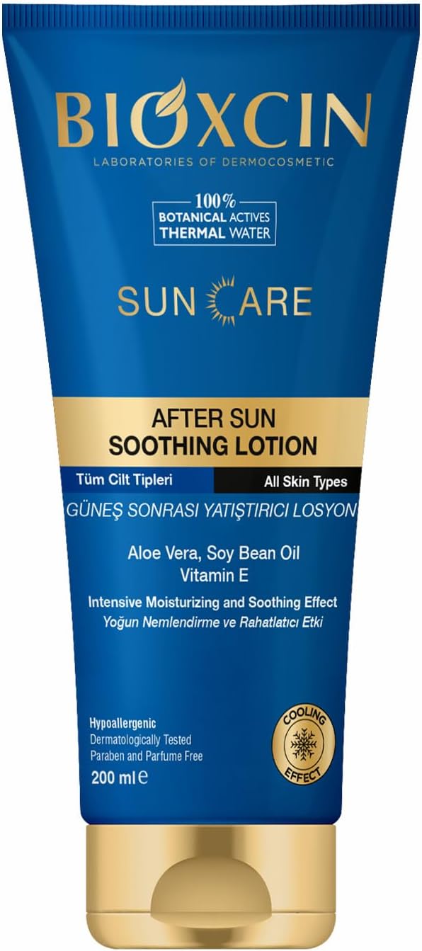 Alternative view of Sun Care Güneş Sonrası Krem Yatıştırıcı Nemlendirici Koruyucu, Aloe Soya Yağı, Vitamin E, 200 ml