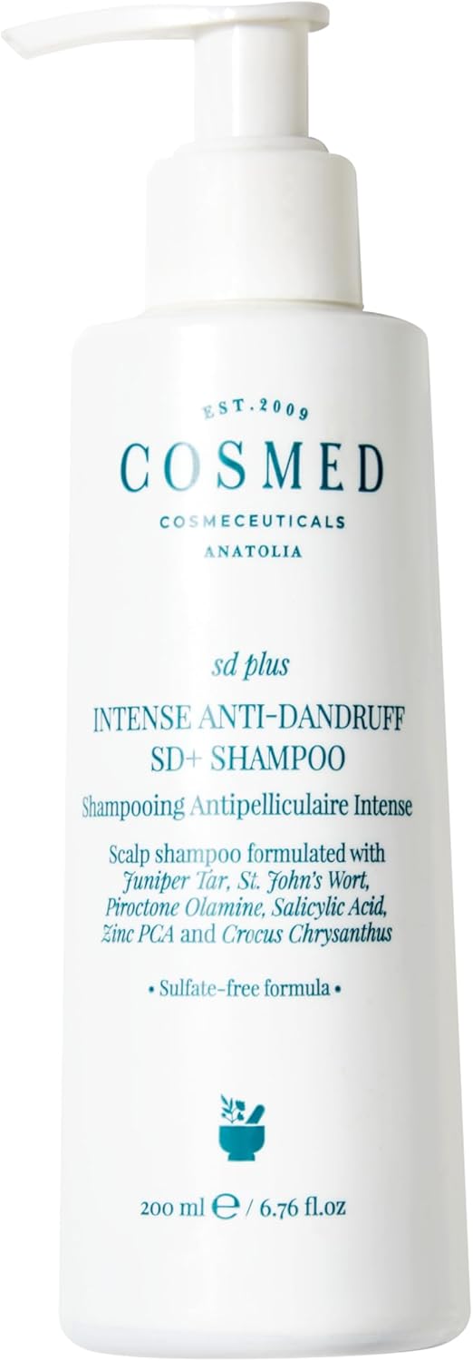 Alternative view of Cosmed Yağlı Pullanma Karşıtı Şampuan - Intense Anti-Dandruff SD+ Shampoo - 200 ml