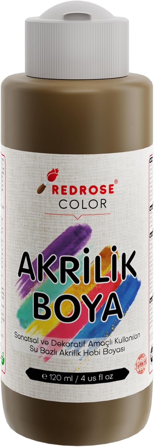 Alternative view of Açık Kahverengi Akrilik Boya 120ml
