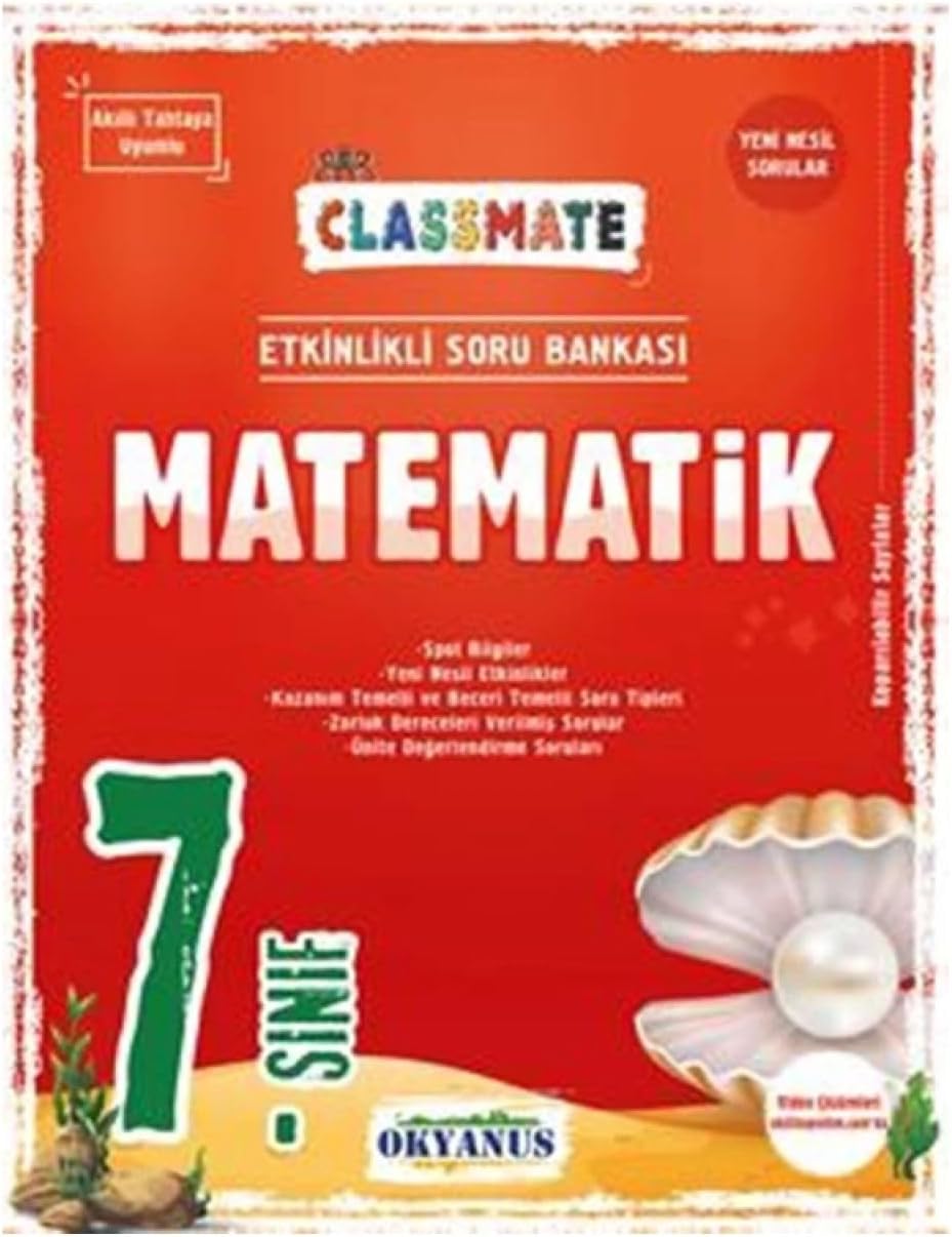 Okyanus 7.Sınıf Classmate Matematik Soru Bankası