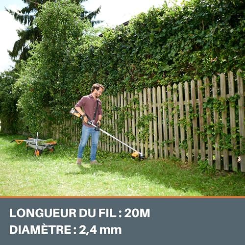 WA0209 WG185E/WG186E İçin 2.4mm 20 Metre (5x 4m) PRO-GRADE Spiral Burgulu Yedek Misina - Görsel 2