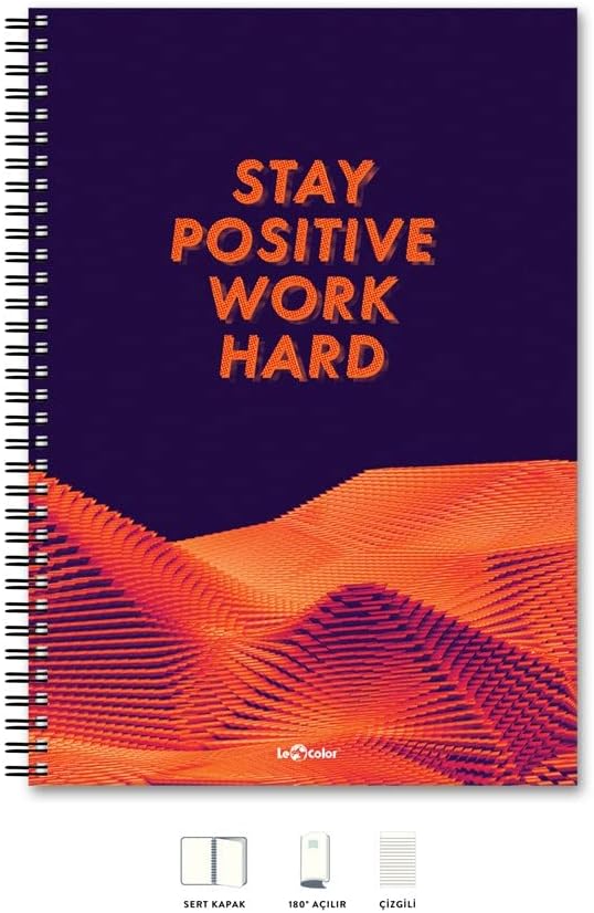 Alternative view of A4 Defter Çizgili 200 syf Stay Energy