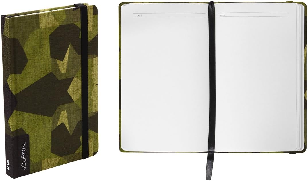 Alternative view of Nava Pt320C Pattern Kamuflaj Desenli Defter Çizgisiz