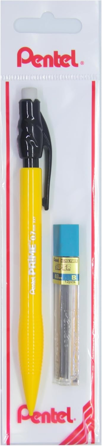 0.7 mm PRIME Plastik Gövdeli Versatil + 12'li Yedek Uç Set SARI