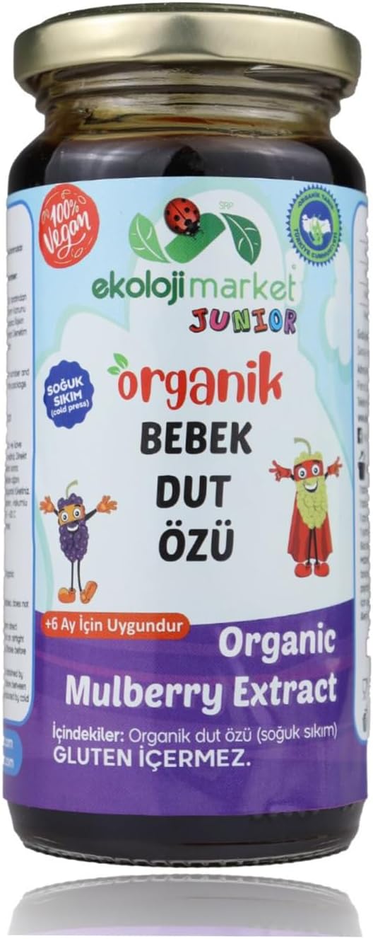 Ekoloji Market Organik Bebek Glutensiz Dut Özü