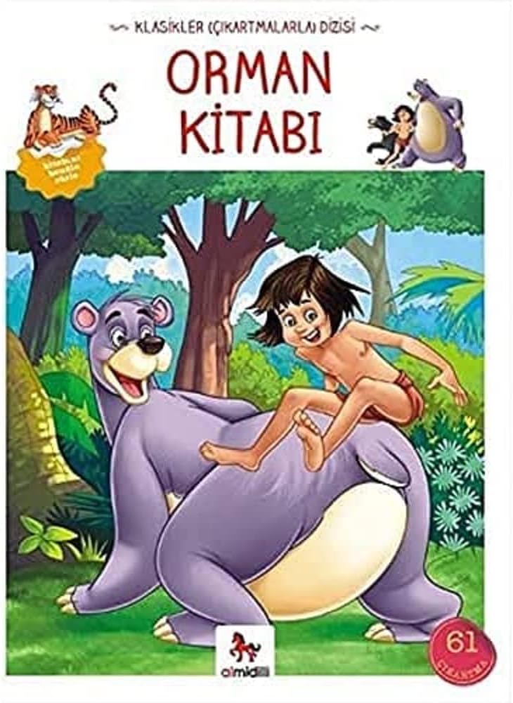 Orman Kitabı - Klasikler Çıkartmalarla Dizisi