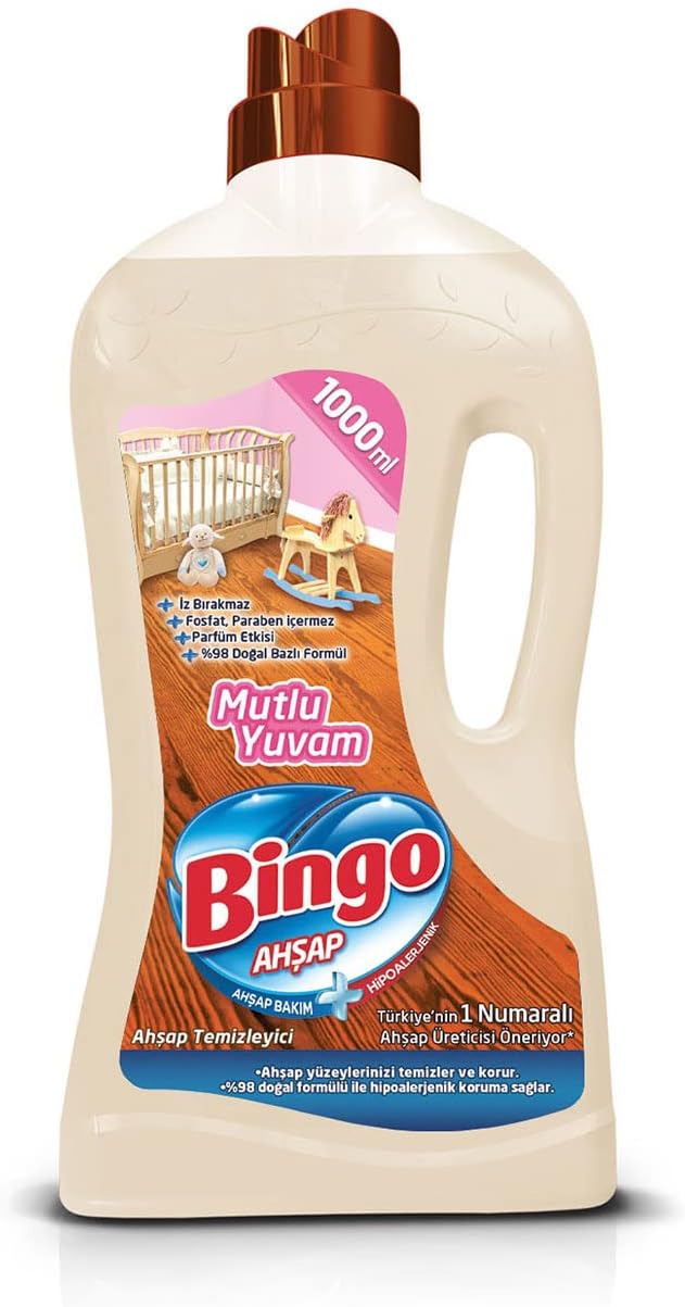 Alternative view of Mutlu Yuvam Hipoalerjenik Ahşap Temizleyici (1 x 1000 mL)