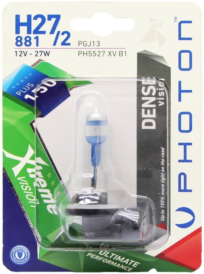 Alternative view of Ampul H27/2 12V 27W Xtreme Vision +%150 Fazla Işık (Tekli Blister) PHT PH5527 XV B1