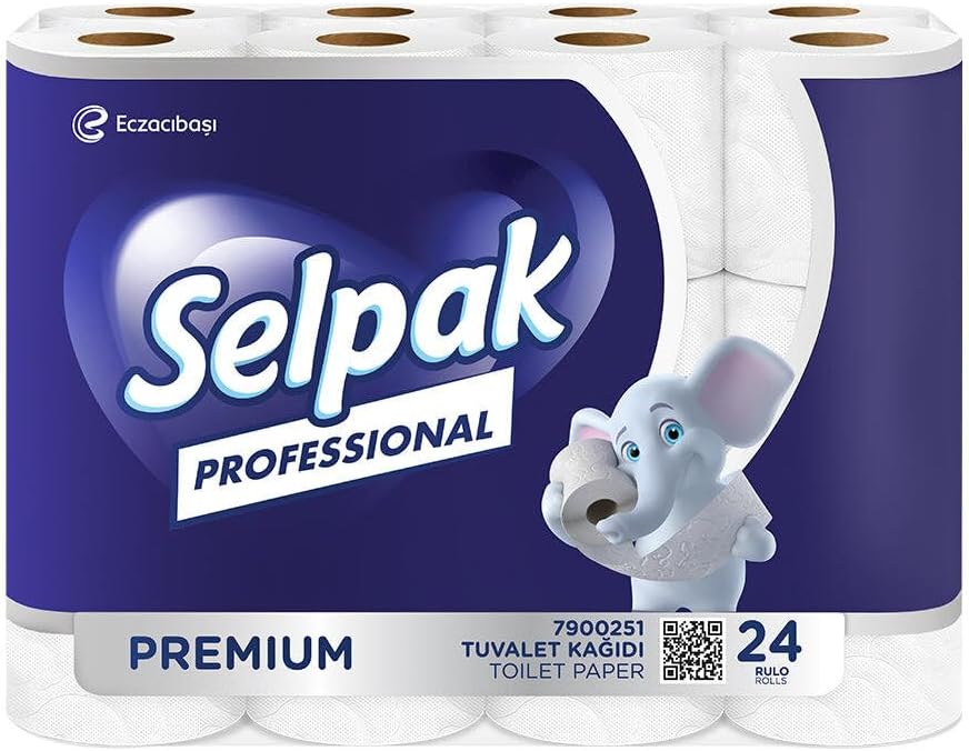 Professional Premium Tuvalet Kağıdı, 24 Rulo