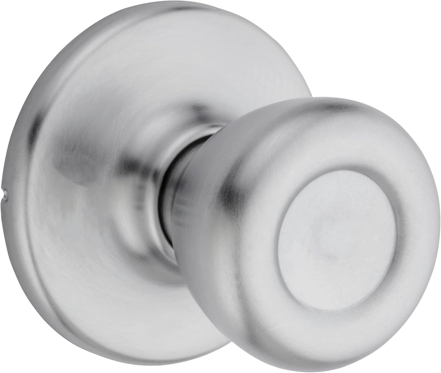 Alternative view of (Updated Packaging, Satin Chrome) - Kwikset 92001-514 Tylo Hall & Closet Knob in Satin Chrome