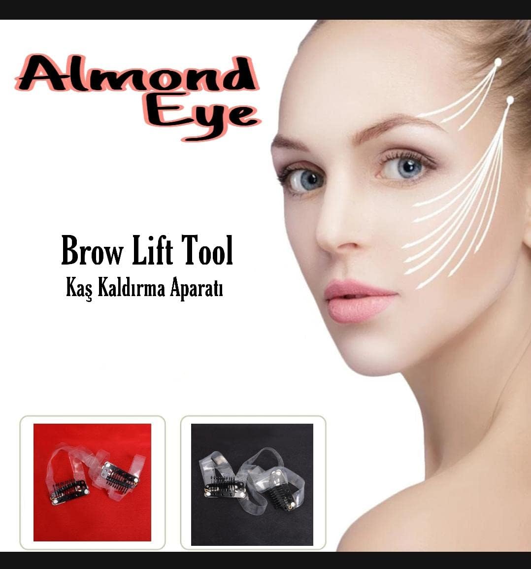 Mor Almond Eye Hadid Yüz-kaş Gerdirme Aparatı