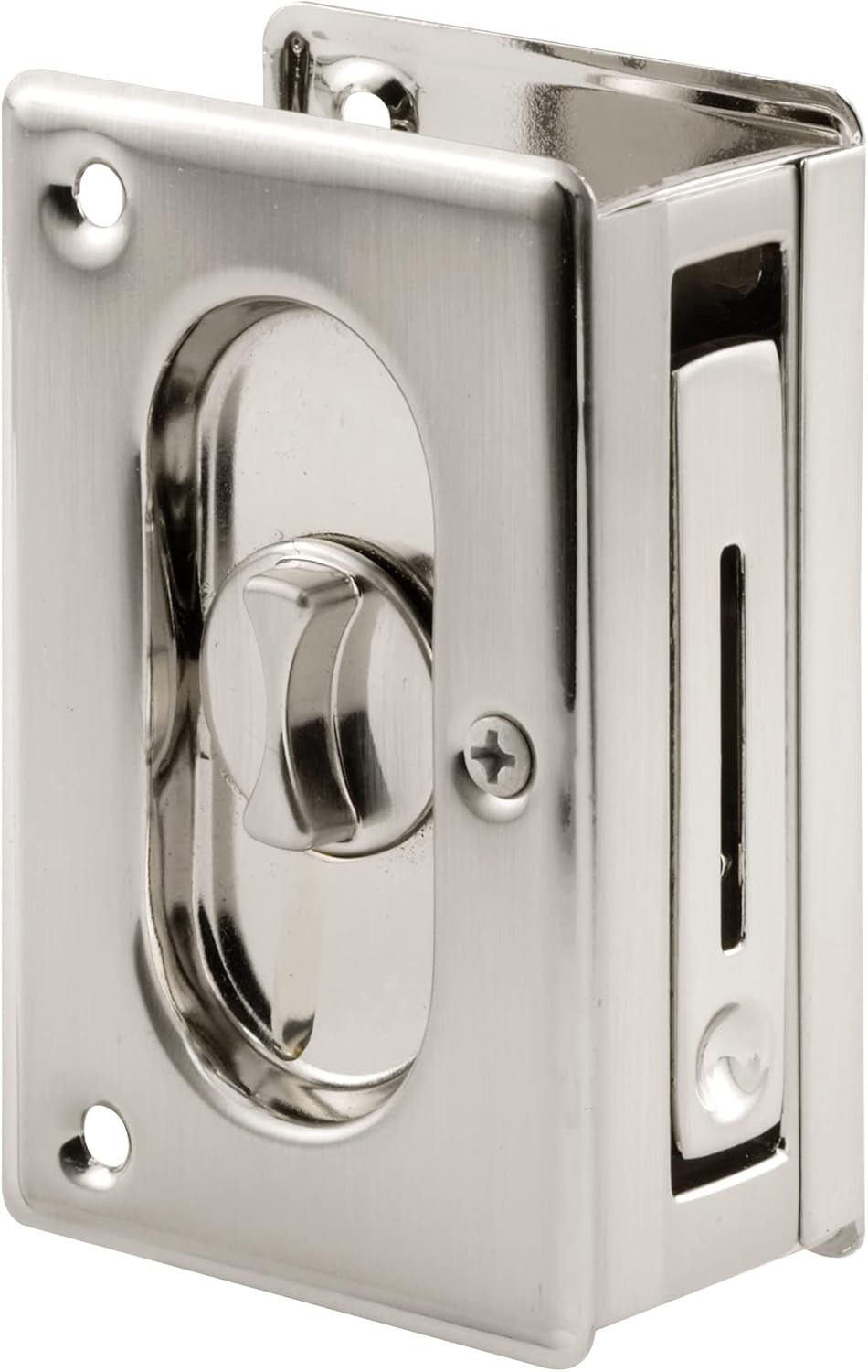 Alternative view of Prime-line Products N 7367 Pocket Door Privacy Lock With Pull, 7.6cm - 1.9cm, New