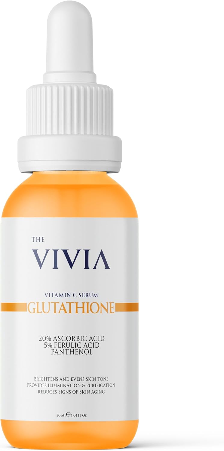 The Vivia Leke Karşıtı Aydınlatıcı C Vitamini Serum Glutatyon,%20 Askorbik Asit,%5 Ferulik Asit 30 ml