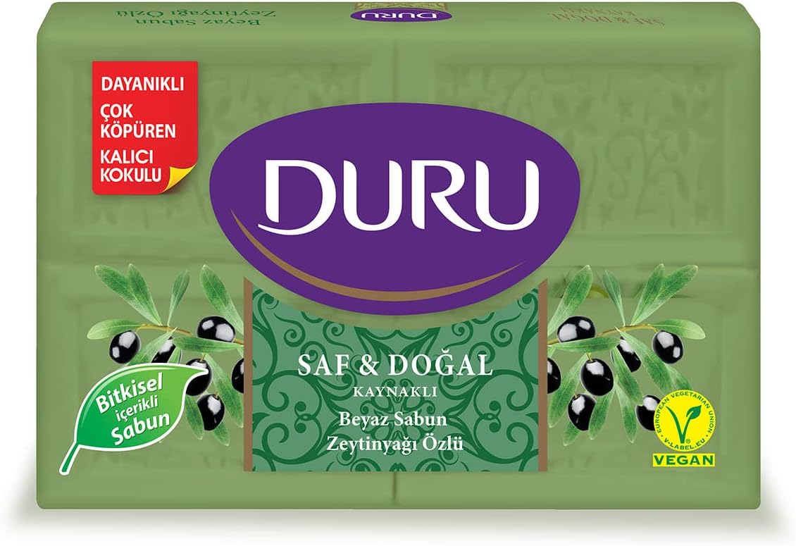 Saf&Doğal Zeytinyağı Sabun, 150 Gramx4